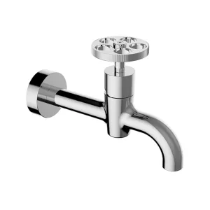 Cabano Century Single Hole Wall Mount Bathroom Faucet